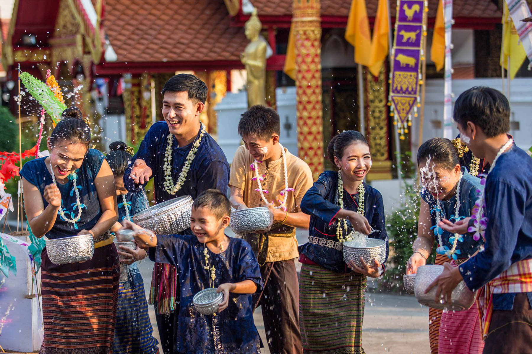 Songkran patrimonio culturale dell’umanità